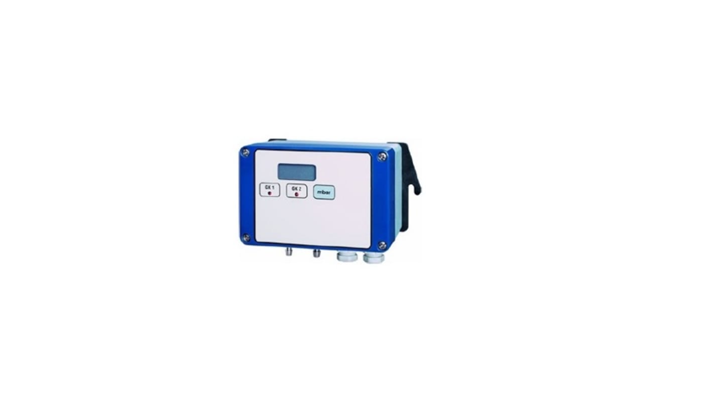 Jumo 404304/000-408-405-27-298, sensore di pressione differenziale per gas non corrosivi, range 0-10 mbar.