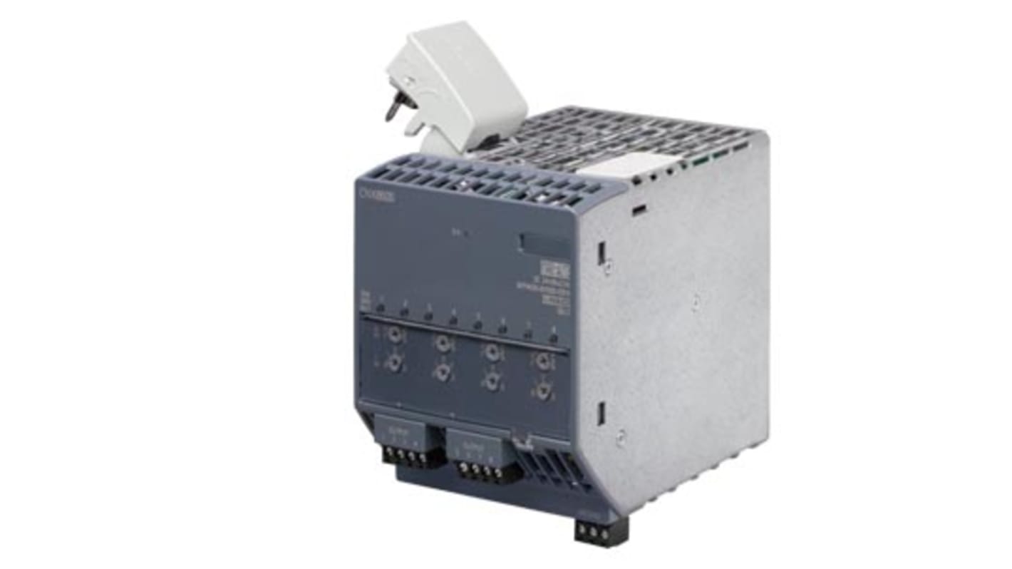Modulo I/O Siemens 6EP4436-8XB00-0DY0, 8 uscite 2,5 A, montaggio su guida DIN, protezione cortocircuito, compatibile con PSU8600.