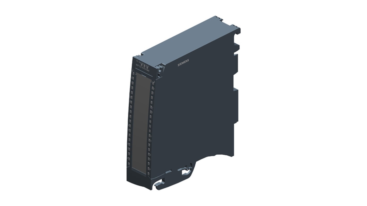 Modulo di uscita digitale Siemens 6AG1522-5HH00-7AB0, 16 canali, 230 V, per guida DIN, dimensioni 147 x 35 x 129 mm.