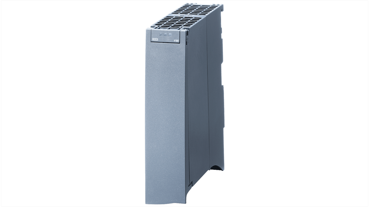 Modulo di comunicazione Siemens 6AG1540-1AB00-7AA0 per collegamenti RS-422/RS-485, montaggio su guida DIN, dimensioni 147 x 35 x 127 mm.