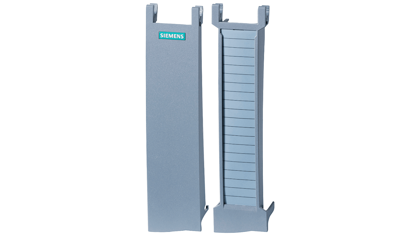 Porta frontale Siemens 6ES7528-0AA00-7AA0 per moduli I/O SIMATIC S7-1500 ET 200, dimensioni 222 x 321 x 32 mm.