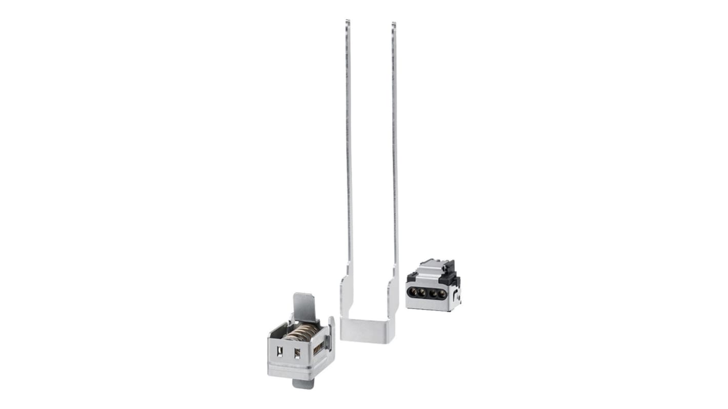 Siemens 6ES7590-5CA10-0XA0, elemento di schermatura per SIMATIC S7-1500, dimensioni 154 x 254 x 35 mm, installazione push-in.