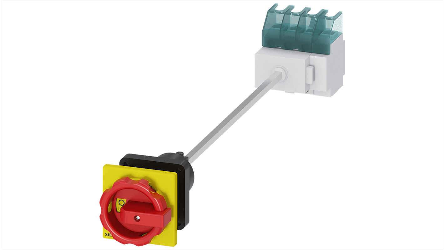 Sezionatore interruttore Siemens 3LD2244-1TL53, 4 poli, 32A, IP65, per temperature da -25 a 55 gradi.