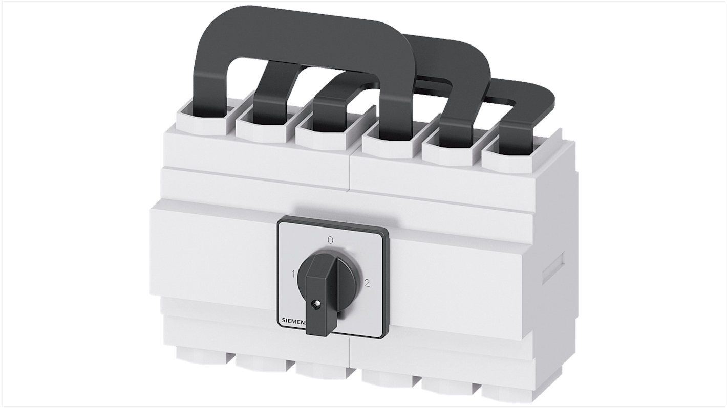 Sezionatore interruttore fusibile Siemens 3LD2405-7UK01, 3 poli, 250A, IP65, per attivazione sicura di apparecchiature elettriche.