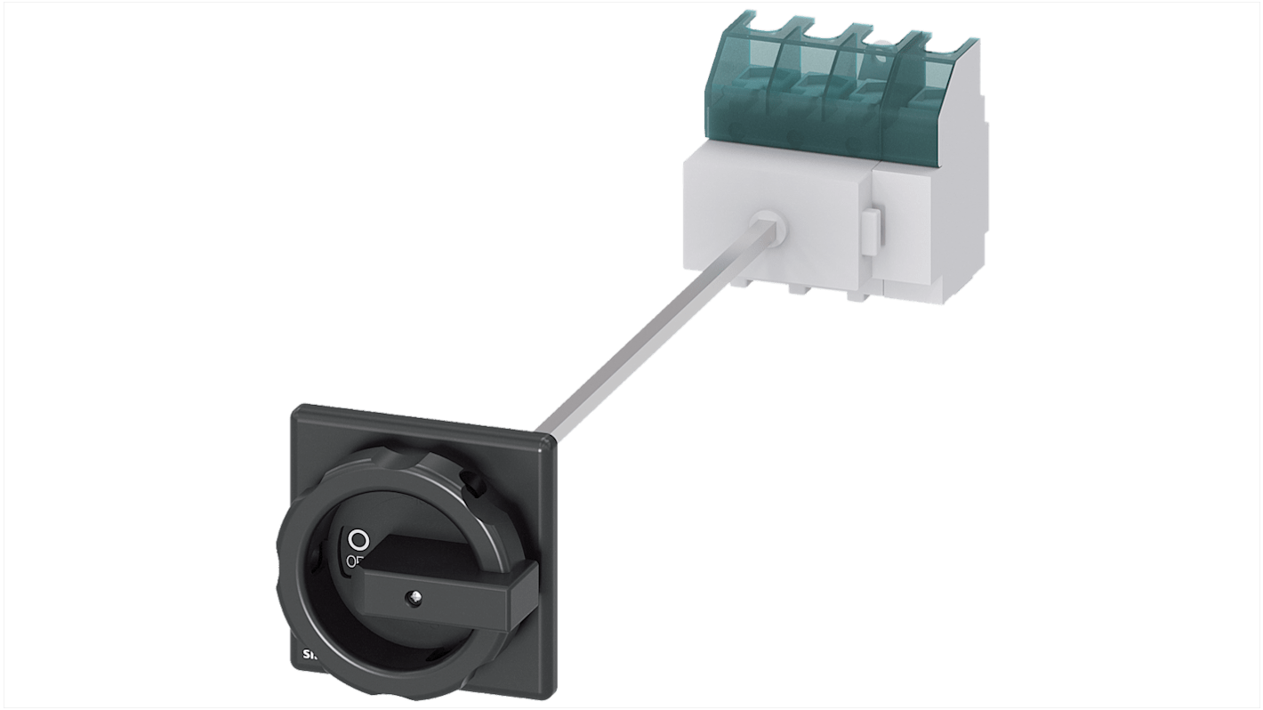 Sezionatore interruttore fusibile Siemens 3LD2514-1TL51, 4 poli, 63A, IP65, serie SENTRON, per temperature da -25 a 55 gradi.