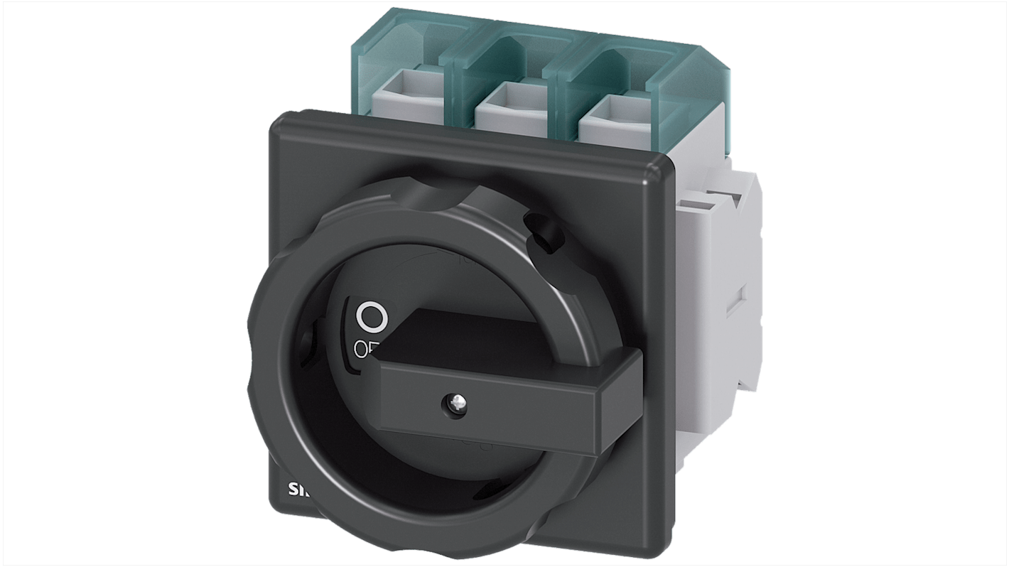 Sezionatore interruttore Siemens 3LD2804-1TP51, 3 poli, corrente 125 A, grado di protezione IP65, serie SENTRON.