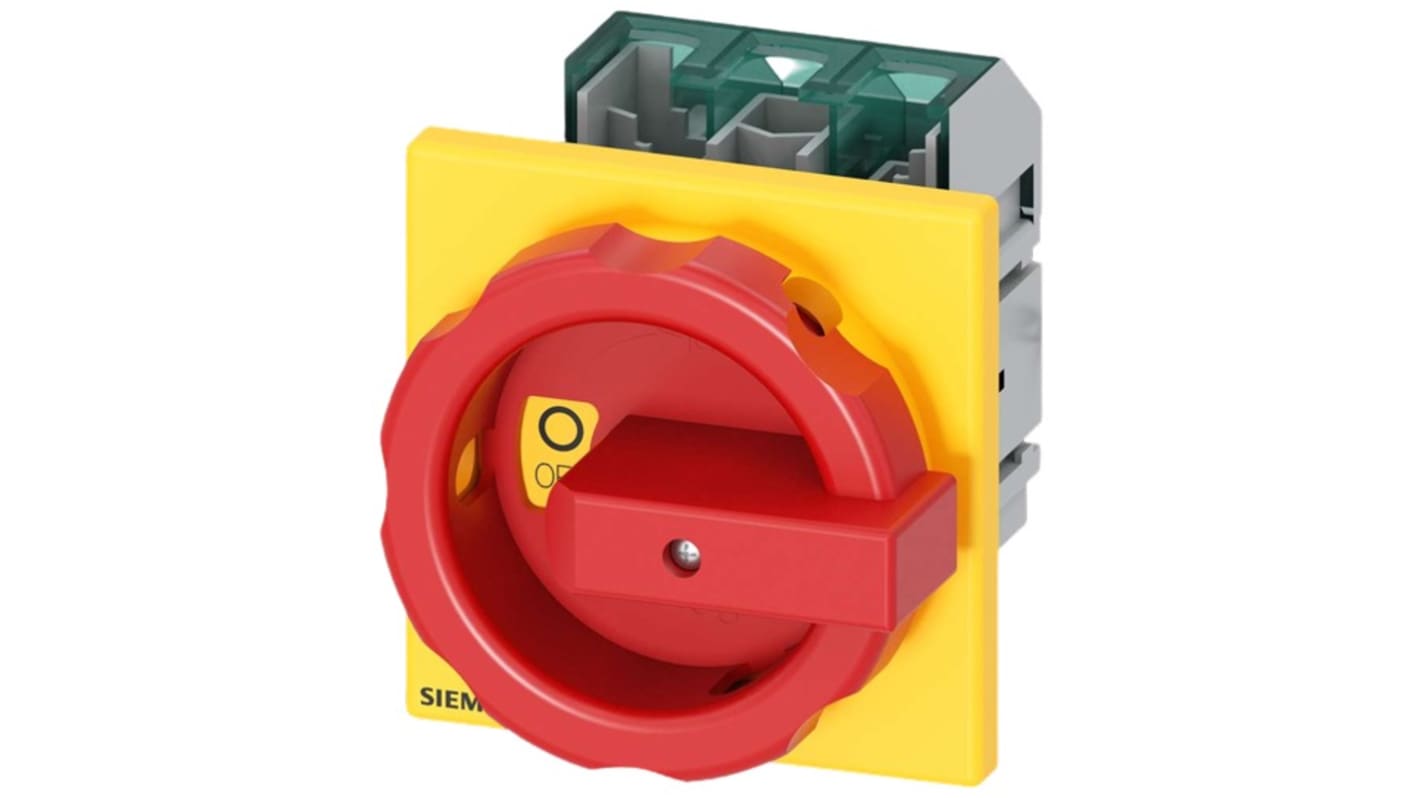 Sezionatore interruttore Siemens 3LD5020-0TK13, 3 poli, 32A, fusibile Classe CC, IP65, temperatura -25 a 55 gradi.