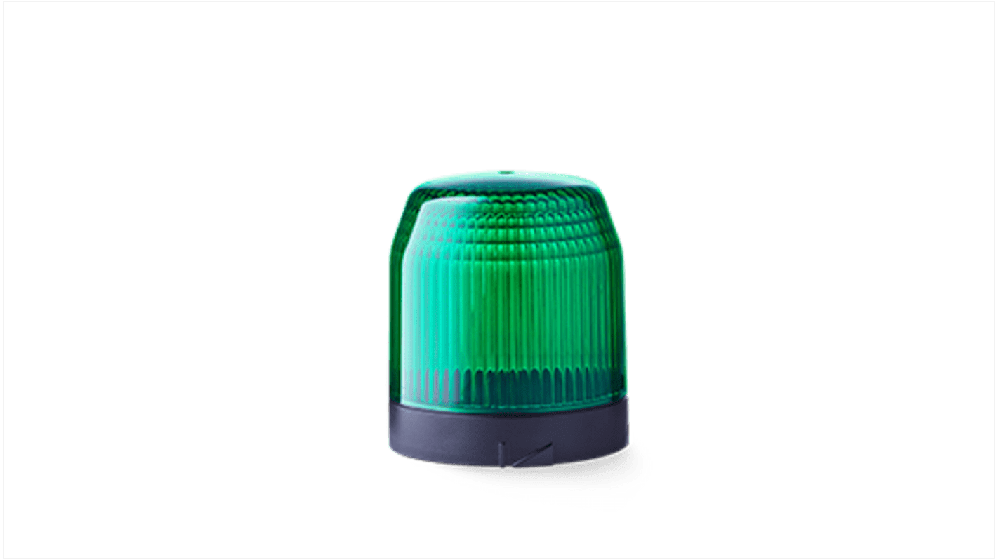 Modulo di segnalazione Top LED AUER Signal 910116405: Verde, 24 V c.a./c.c., IP67/IP69, IK08. Ideale per torrette di segnalazione industriale.