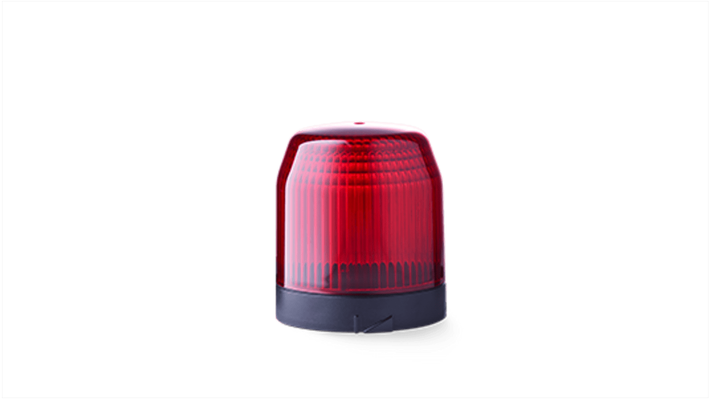 Modulo di segnalazione luminosa rotante AUER Signal 910132405, colore rosso, tensione 24 V, grado di protezione IP67/IP69.