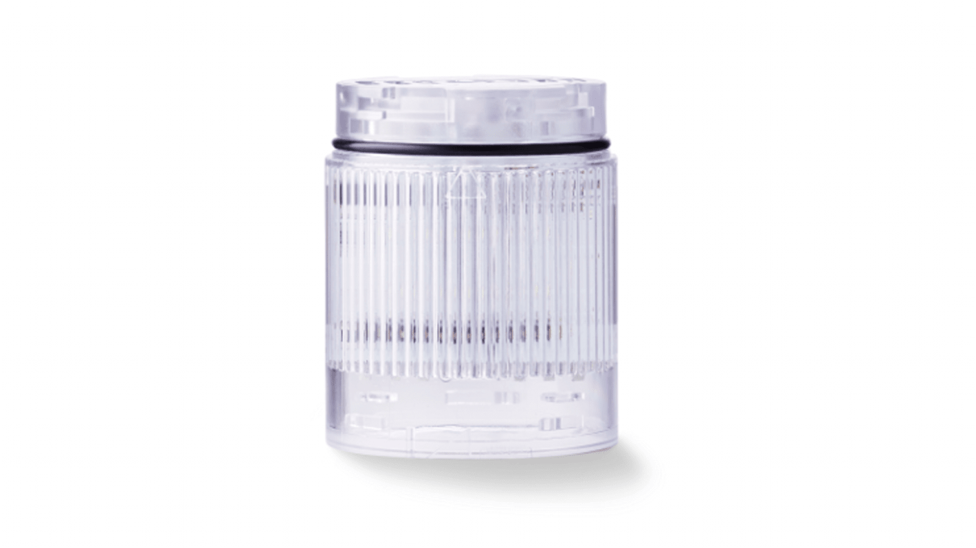Modulo torretta di segnalazione AUER Signal 915024005, LED trasparente, 24 V c.c., IP65, 4 funzioni di illuminazione, diametro 50 mm.