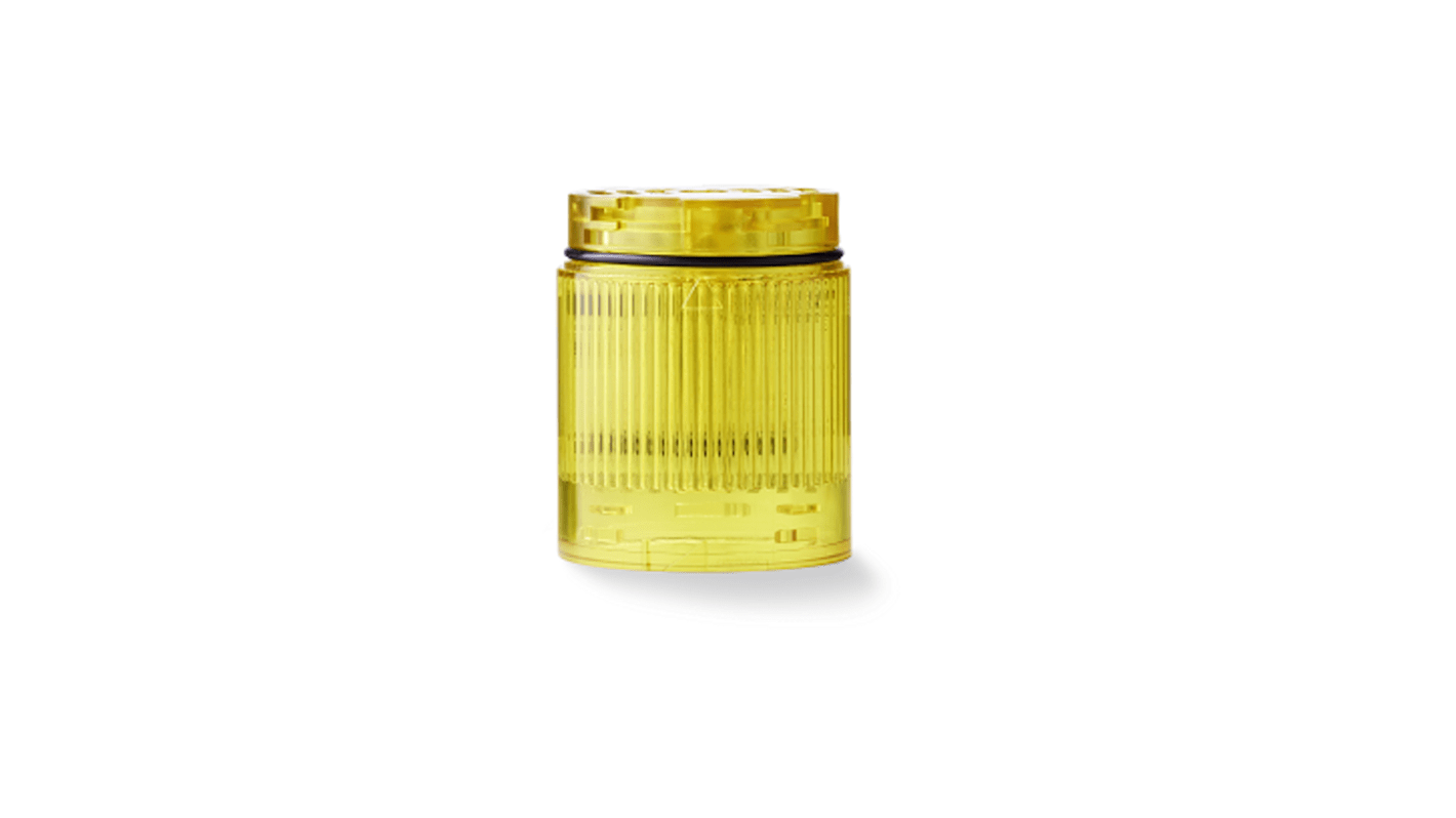 Modulo torretta di segnalazione AUER Signal 915027005, LED giallo, 24 V c.c., IP65, quattro modalità di illuminazione, base 50 mm.