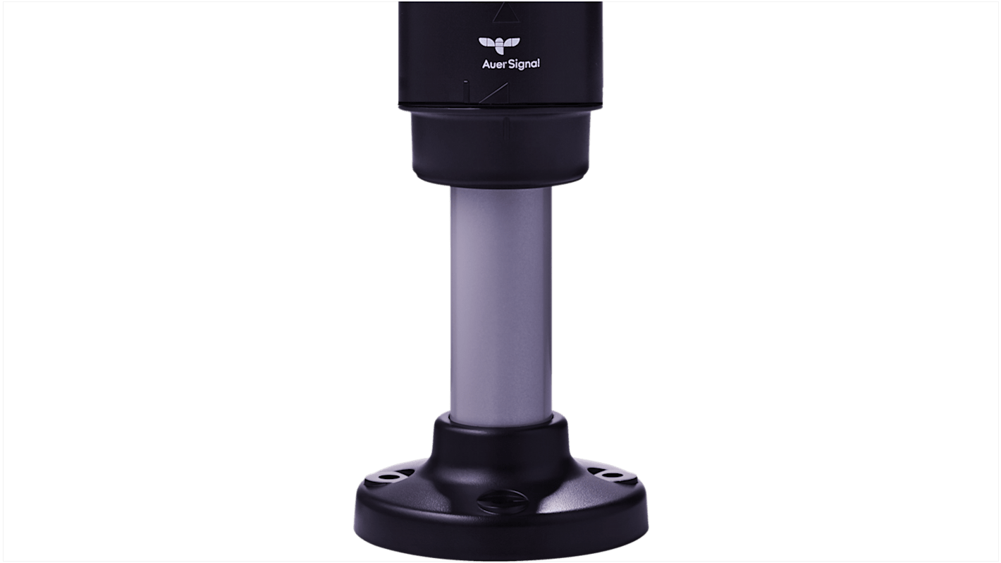 Segnalatore AUER Signal 915744900, torre in alluminio 400 mm, base CT5MR3, IP65, multifunzione, compatibile con Modul-Compete 50.