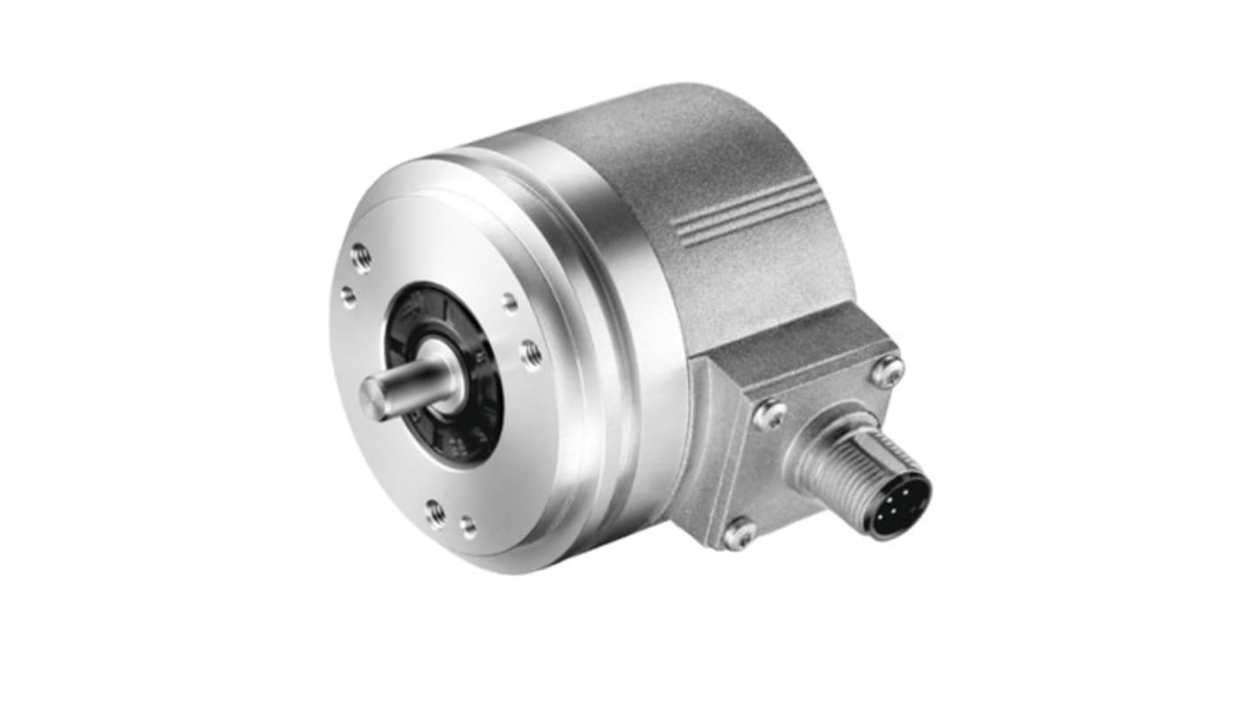 Encoder incrementale Baumer EIL580-SY06.5EQ.01024.A, diametro 58 mm, uscita HTL/push-pull, impulsi fino a 5000, IP67.