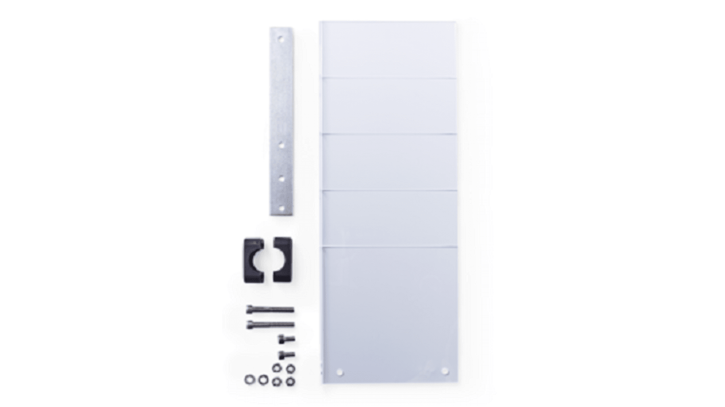 Piastra di identificazione AUER Signal 900850900 per torrette modulari Eco-Modul, configurabile fino a cinque livelli, colore bianco.