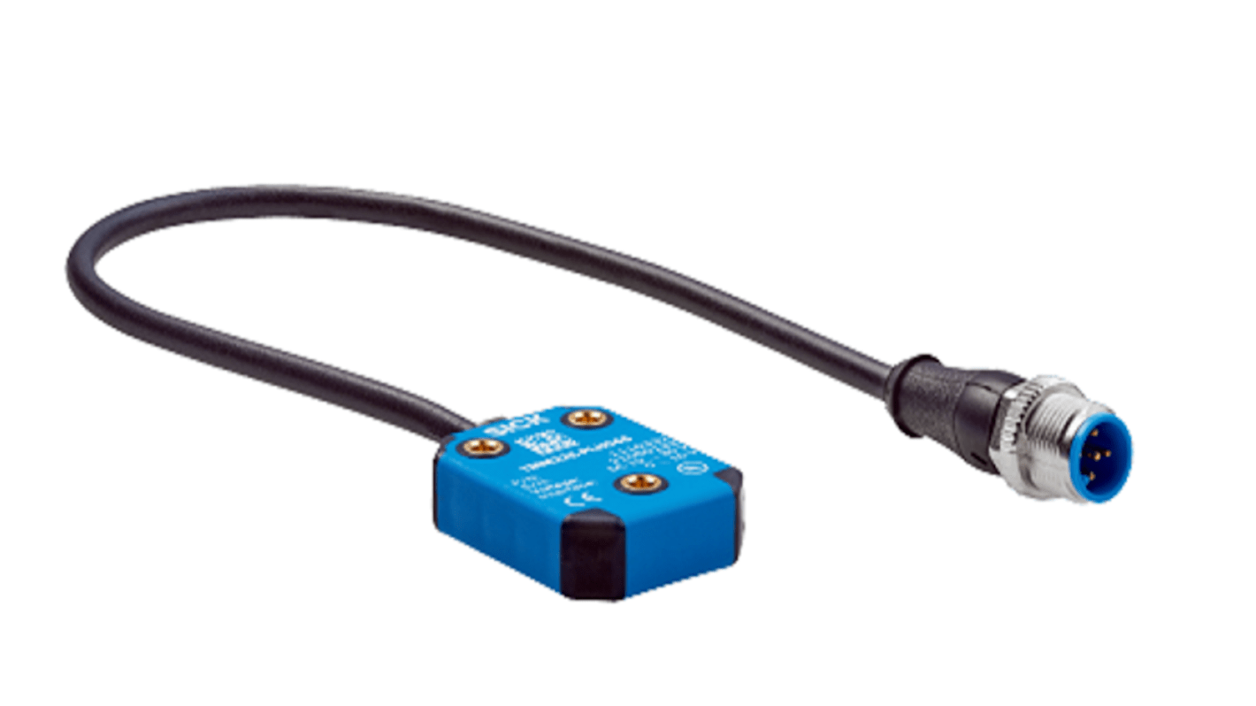 Sensore di inclinazione Sick TMM22E-PKH010, doppio asse, dimensioni 38,8 x 30 x 10,4 mm, grado di protezione IP66/IP69K.