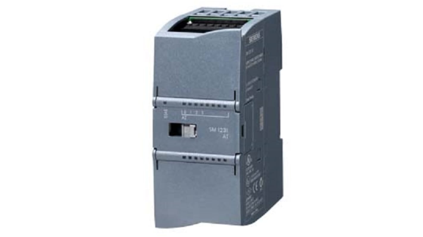 Modulo I/O digitale Siemens 6AG1231-5PD32-2XB0 per PLC SIPLUS S7-1200, 4 ingressi analogici, alimentazione 24 V c.c.