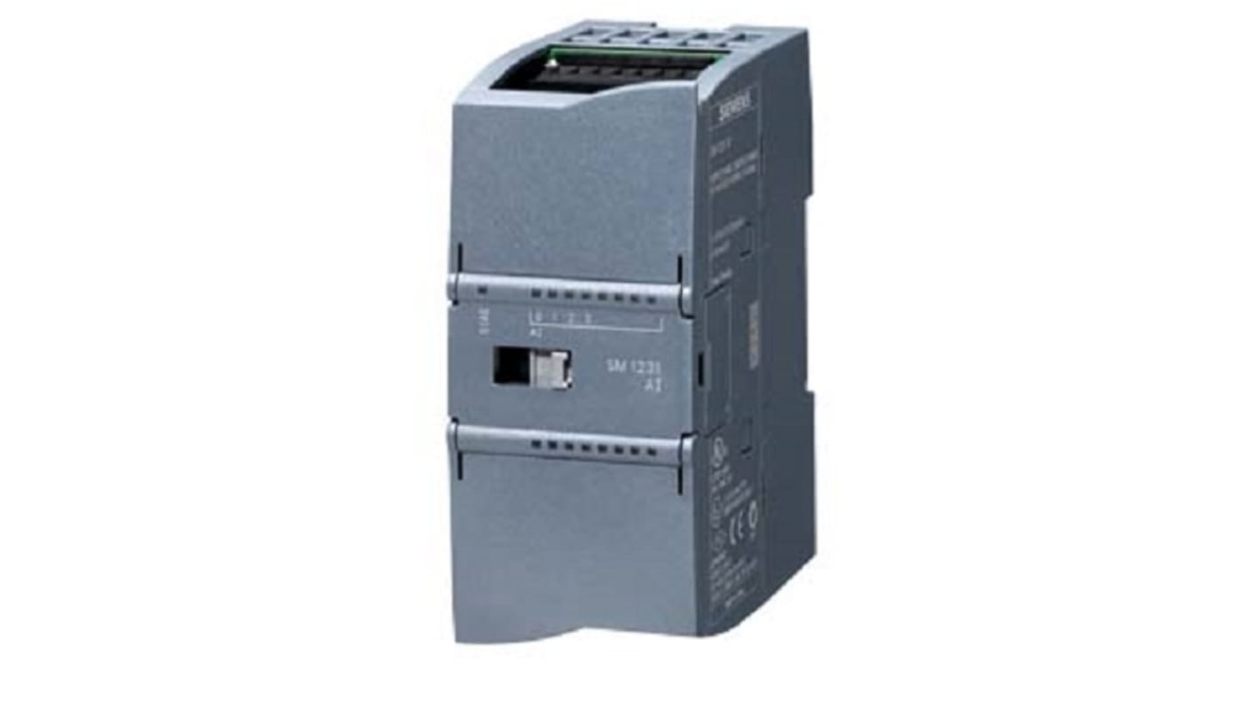 Modulo I/O Siemens 6AG1231-5QD32-4XB0 per PLC SIPLUS S7-1200, 4 ingressi analogici, alimentazione 24 V c.c.