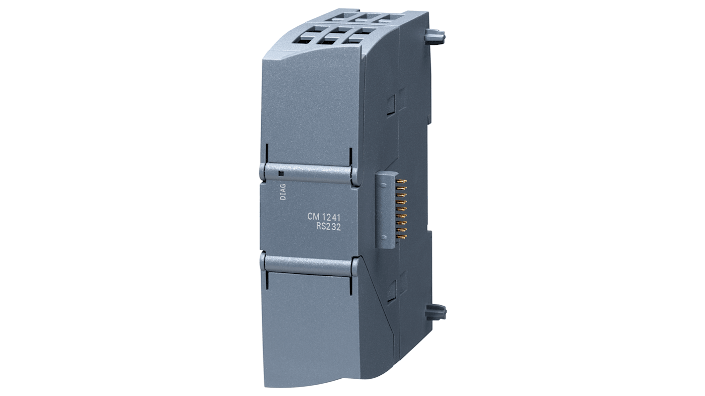 Modulo I/O digitale Siemens 6AG1241-1AH32-2XB0 per PLC SIPLUS S7-1200, alimentazione 24 V c.c., ingresso RS-232, rete Ethernet.