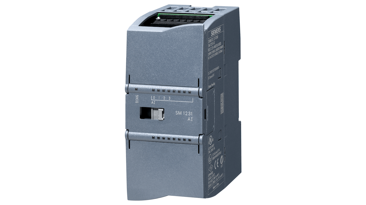 Modulo di comunicazione Siemens 6AG2231-5PD32-1XB0 per S7-1500, 4 ingressi analogici, alimentazione 24 V c.c.