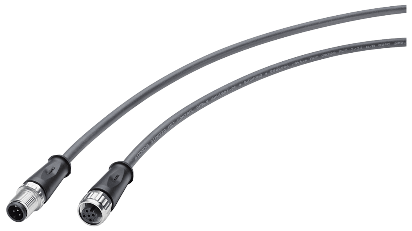 Cavo di controllo Siemens 6XV1801-2CH50, 5 conduttori, 5m, porte IO-Link classe B. Prestazioni elevate e affidabilità per connessioni industriali.