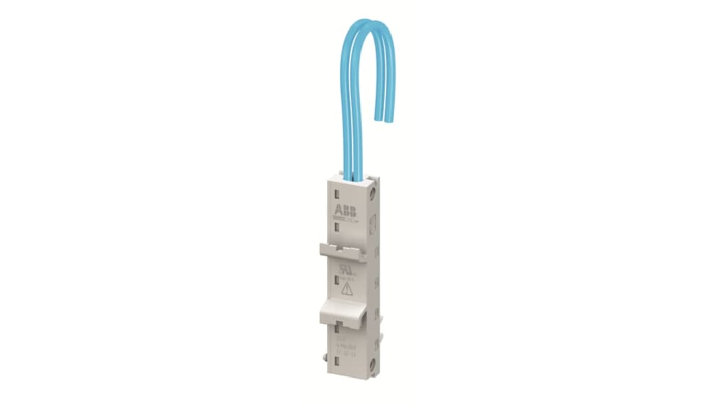 Adattatore universale ABB per sistema SMISSLINE, corrente nominale 32 A, tensione 690-1000 V, montaggio su guida DIN.