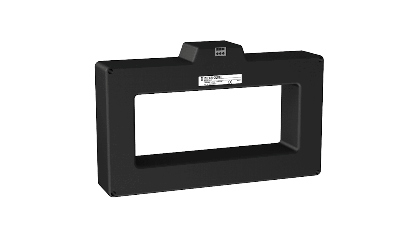 Trasformatore di corrente Schneider Electric 33573, ingresso 630A, compatibile con MasterPact, dimensioni 216x381 mm.