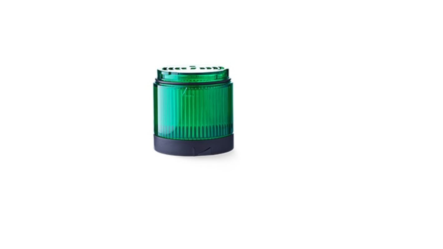 Modulo torretta segnalazione LED verde 24V c.a./c.c. AUER Signal 910016405 per Torrette LED Modul-Perfect 70. Durata 100.000 ore.