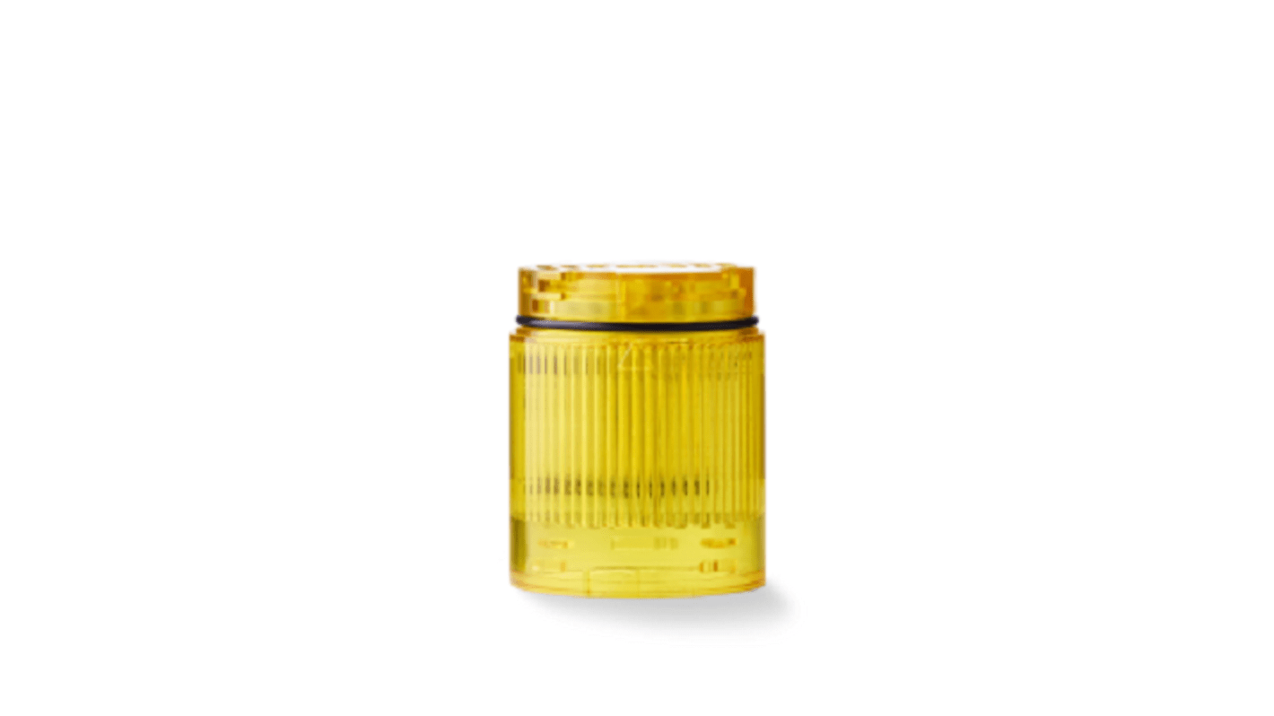 AUER Signal - 915017005 Modulo torretta segnalazione LED giallo 24V Ø50mm IP65 IK07. Ideale per torri di segnalazione Modul-Compete 50.