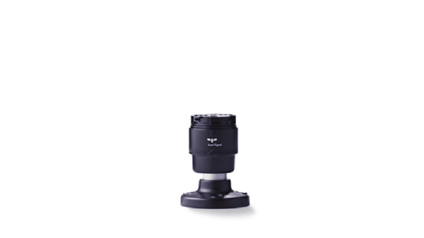 Base tubo AUER Signal 915741900, 24 V c.c., alluminio 50 mm, IP65, IK07, per torre di segnalazione LED Modul-Compete 50.