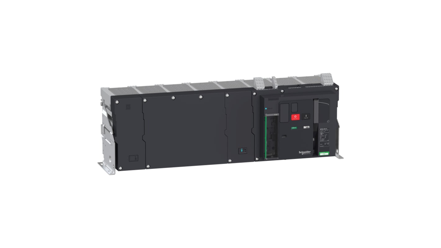 Interruttore magnetotermico scatolato Schneider Electric, 4 poli, 5000 A, montaggio fisso, temperatura operativa -25 a 70 °C.
