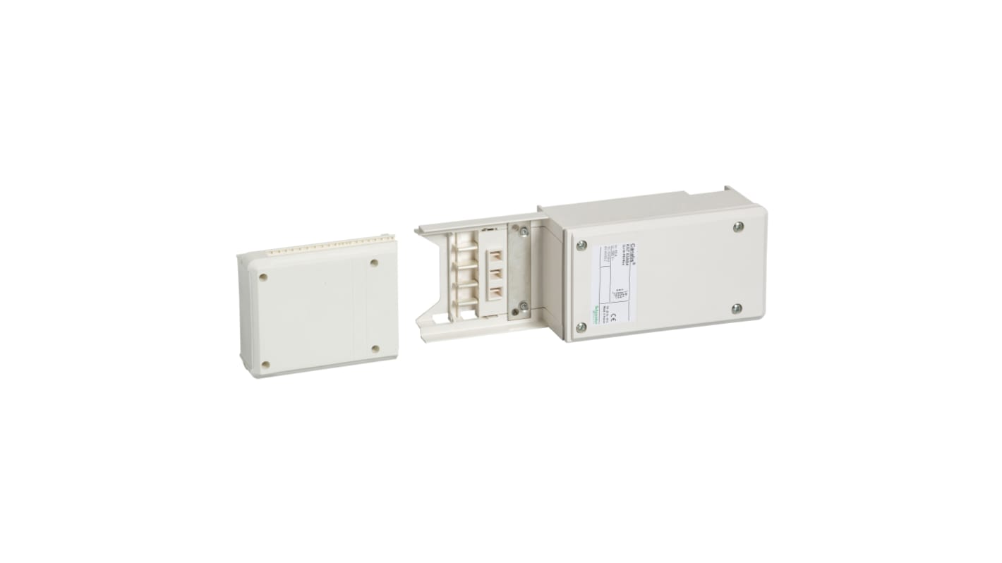 Unità di alimentazione terminale Schneider Electric KNA63AB4 per Canalina Canalis KN 63A IP55 IK08. Senza metalli pesanti.