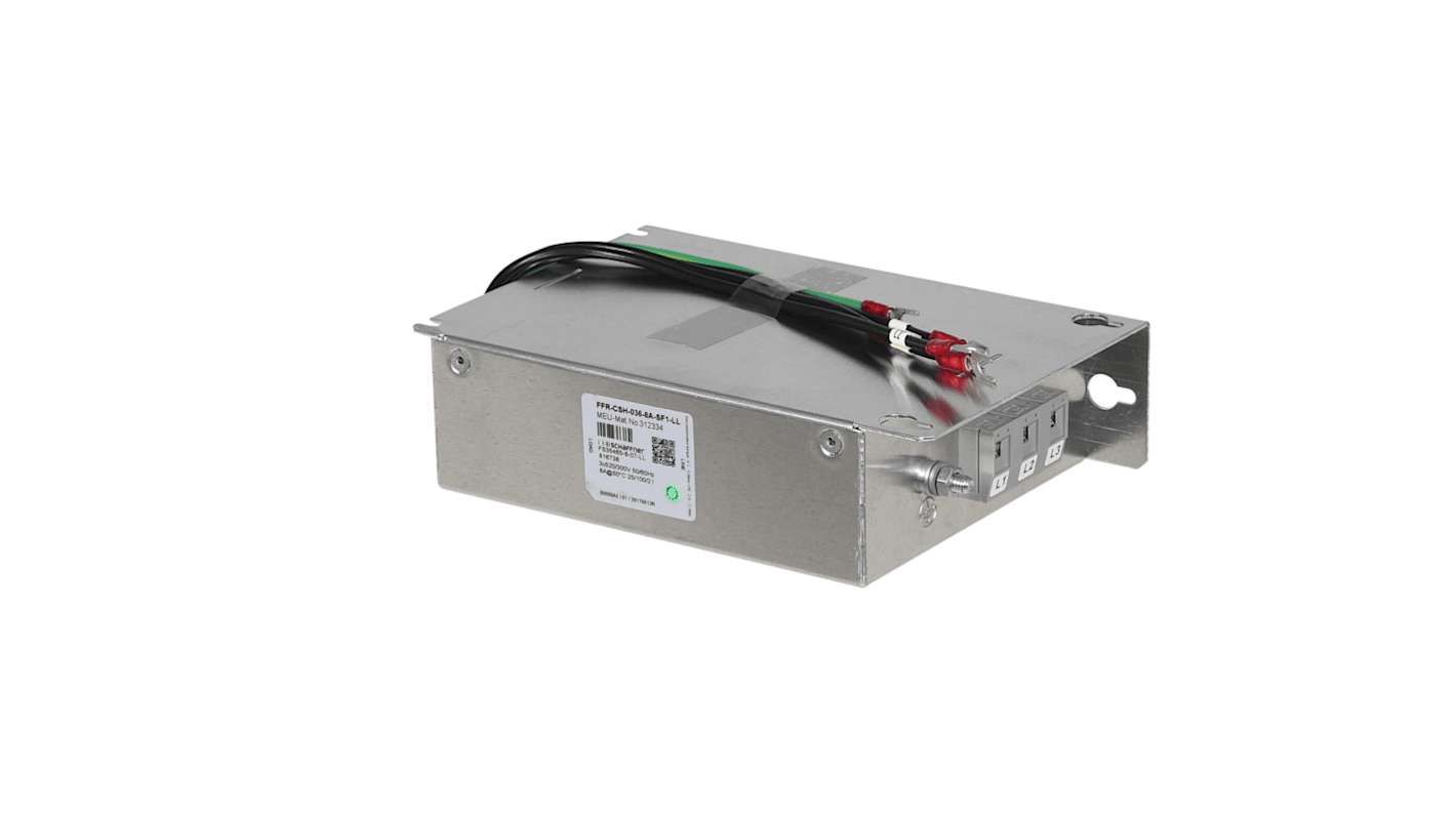 Kit filtro EMC Mitsubishi Electric 312334 per riduzione del rumore, compatibile con E840-016/026/040, montaggio su piedino.