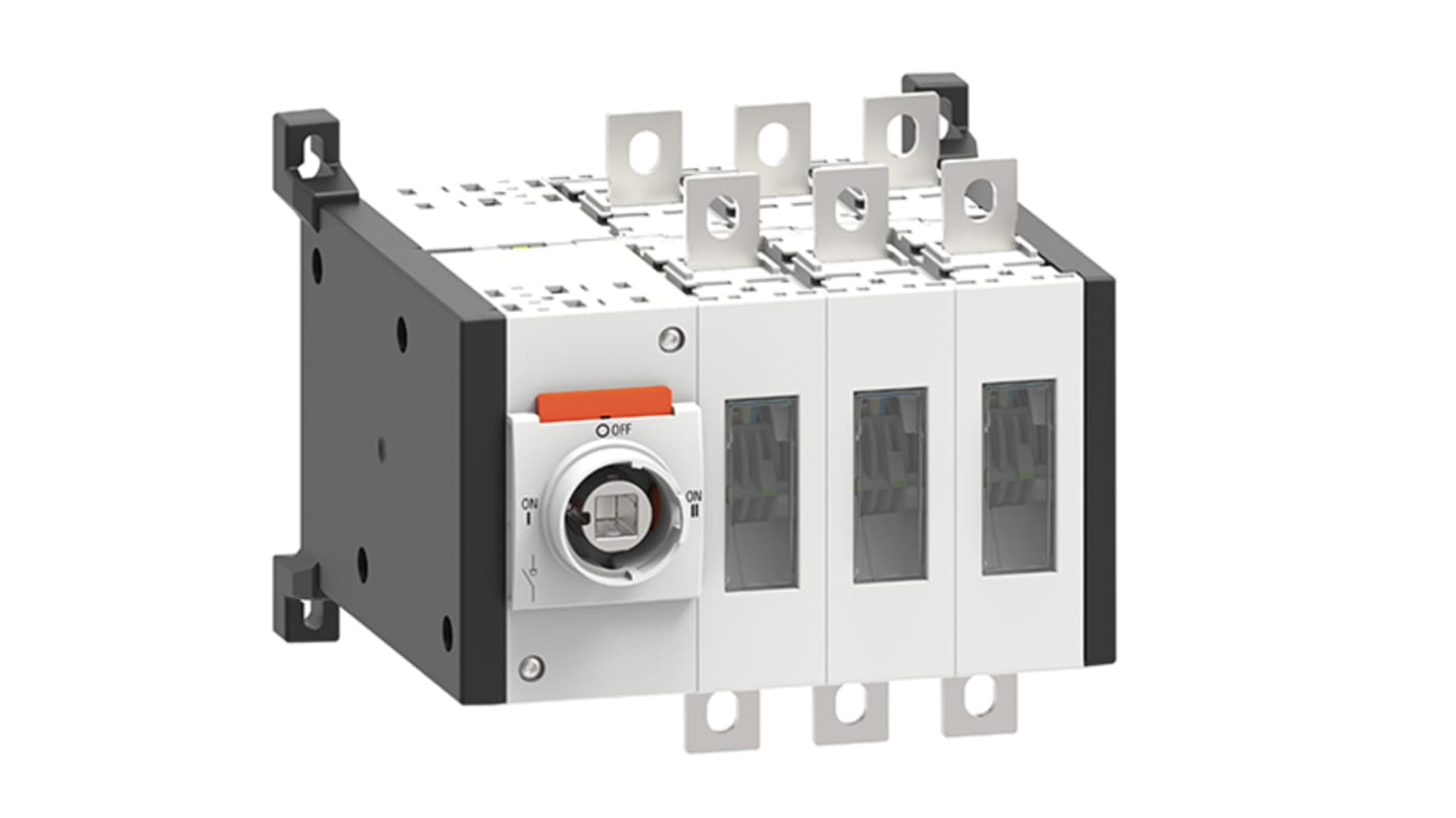 Interruttore Lovato GLC0160C1, 3 poli, montaggio a vite, corrente 160A, tensione 1000V, corpo compatto.