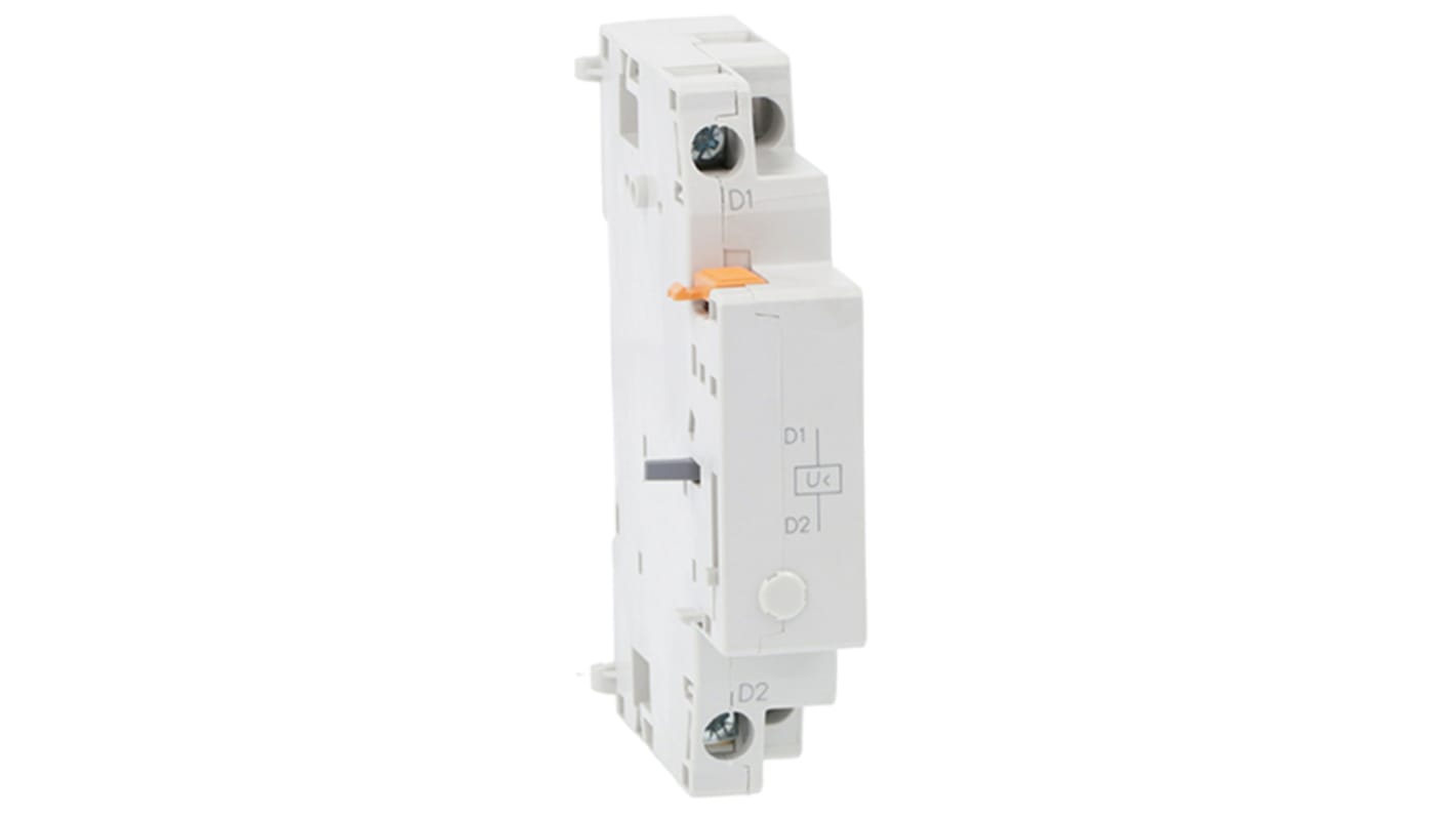 Lovato SM2X14400, dispositivo di attivazione per sottotensione, compatibile con interruttori SM2 e SM3, montaggio a innesto.