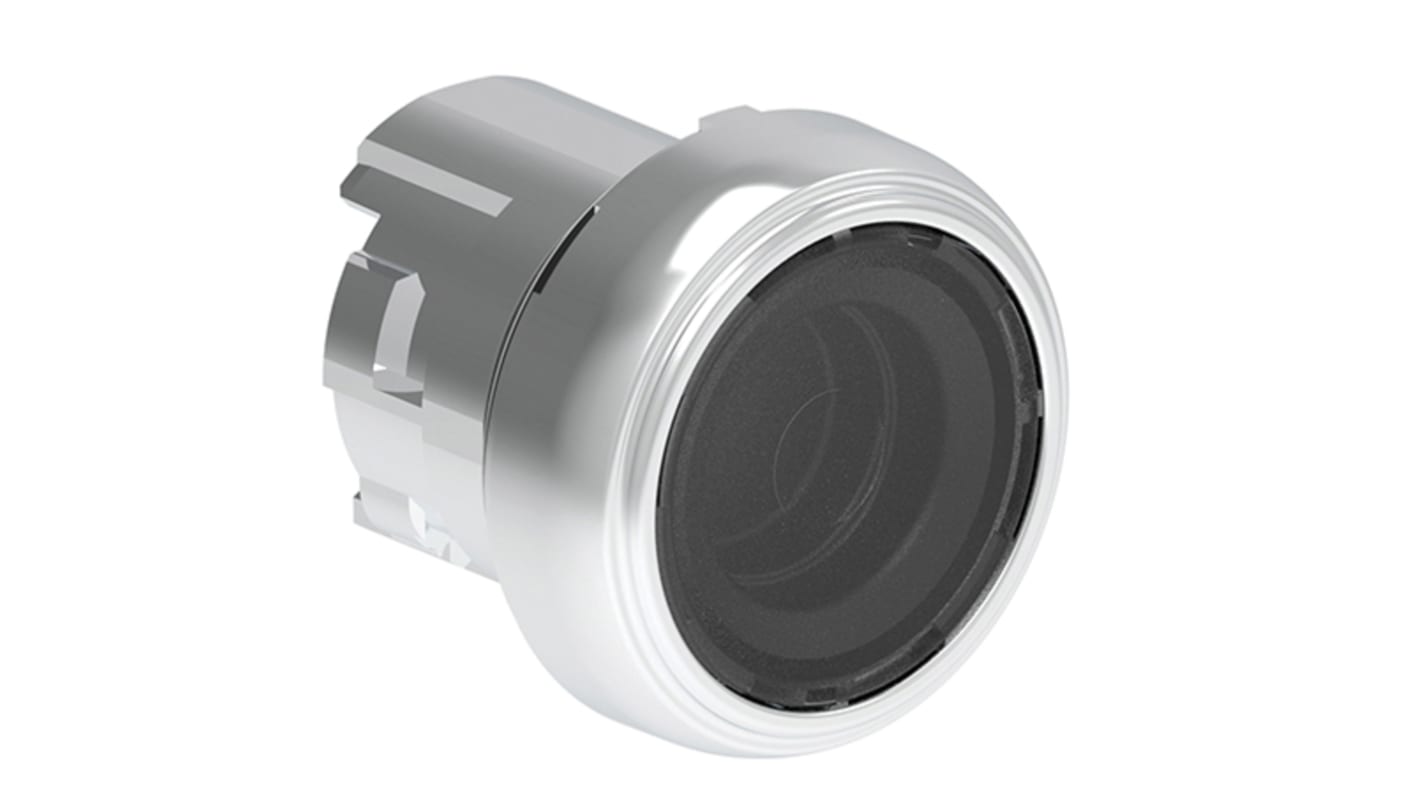 Pulsante instabile Lovato LPSBL107, diametro foro 22mm, trasparente, plastica cromata, grado di protezione IP66/IP67/IP69K.