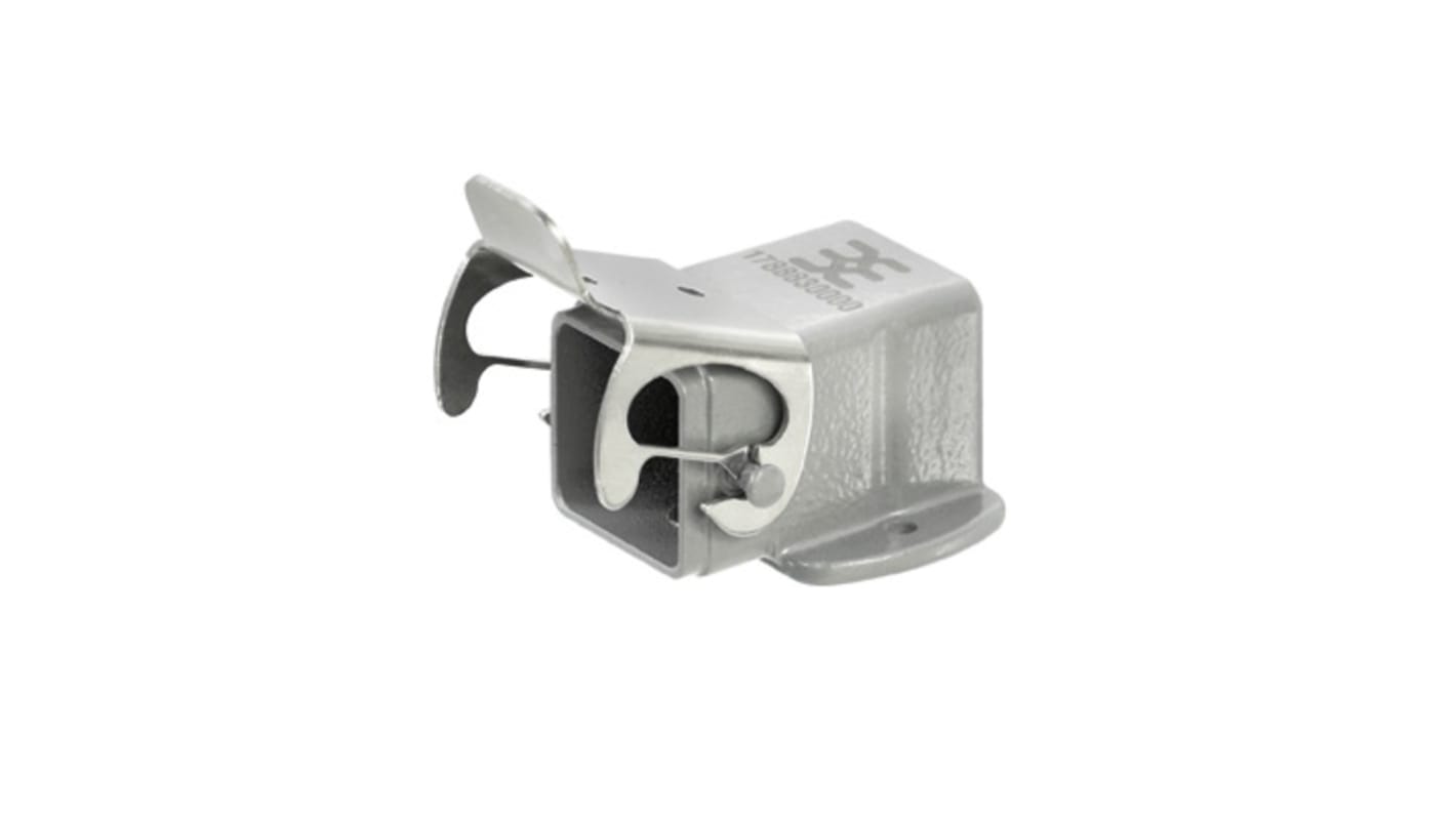 Contenitore metallico Weidmüller 1652490000 per connettori industriali PG11, IP65, resistente alla corrosione, interblocco in acciaio inox.