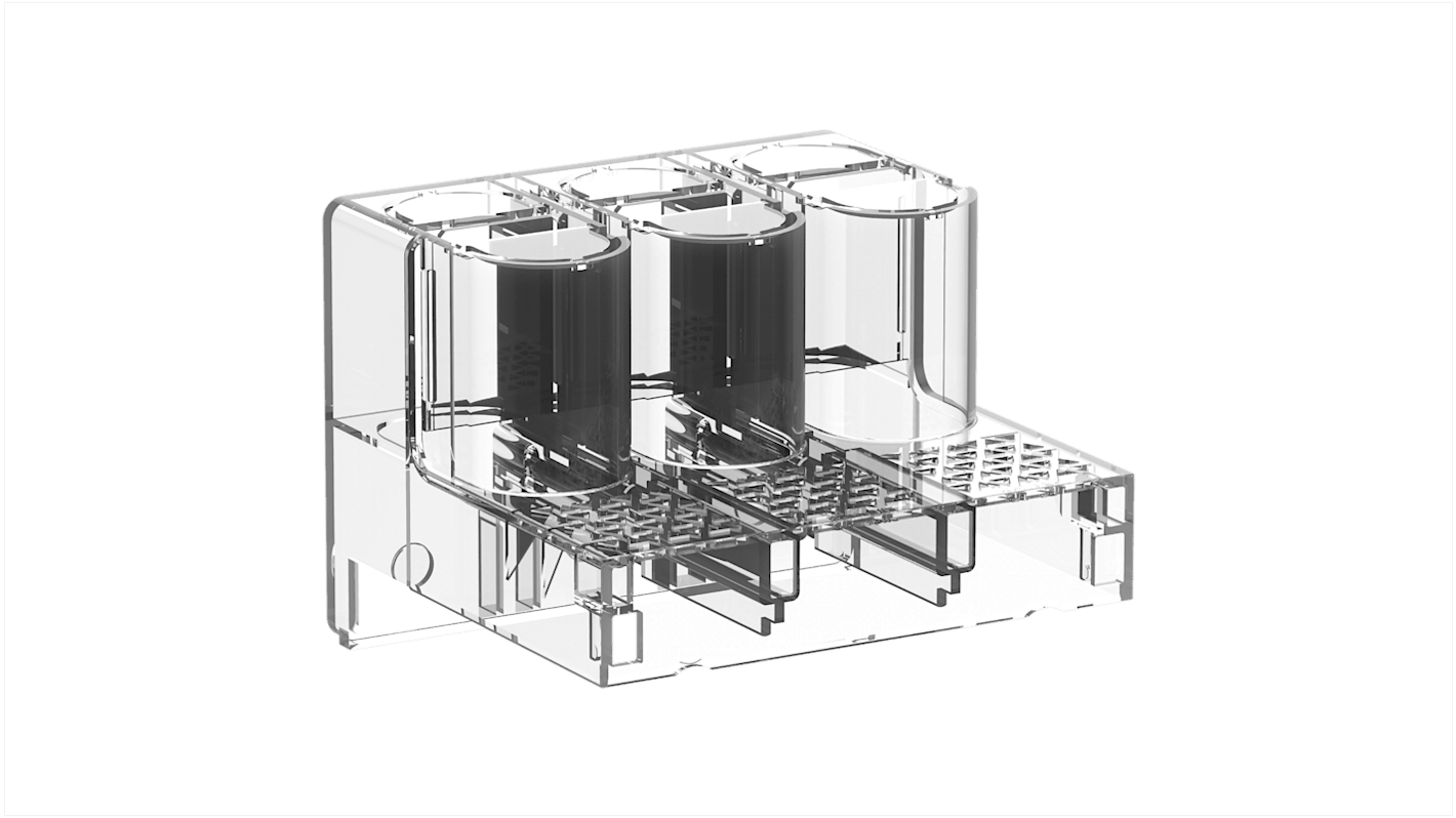 Protezione per contattori Schneider Electric LA9G3702, IP20, operativa da -40 a 80 °C, set di 2, compatibile con LC1G265-500.