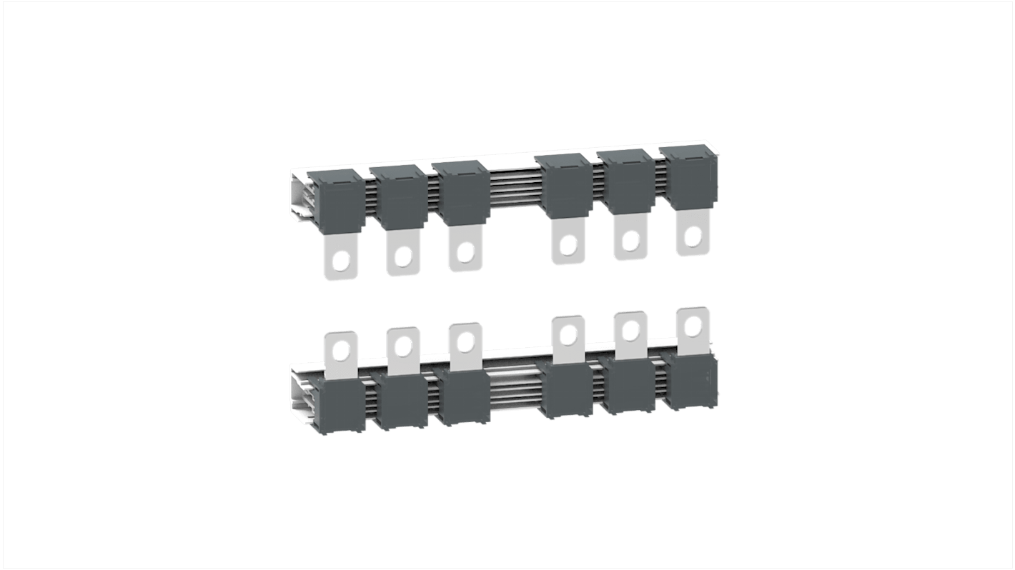 Barra a ponticello Schneider Electric LA9G3760 per contattori Giga, compatibile con LC1G115-225, grado di protezione IP20.