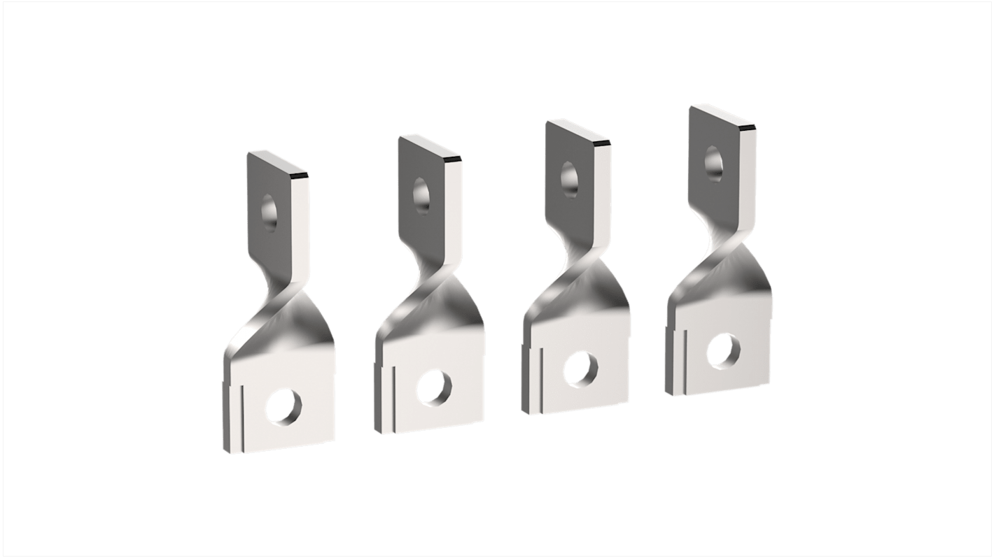 Terminale Schneider Electric LA9G4631 per contattori Giga a 4 poli, compatibile con LC1G115-225, per connessione rapida e operatività da -40 a 60 gradi Celsius. Set di 4 unità.