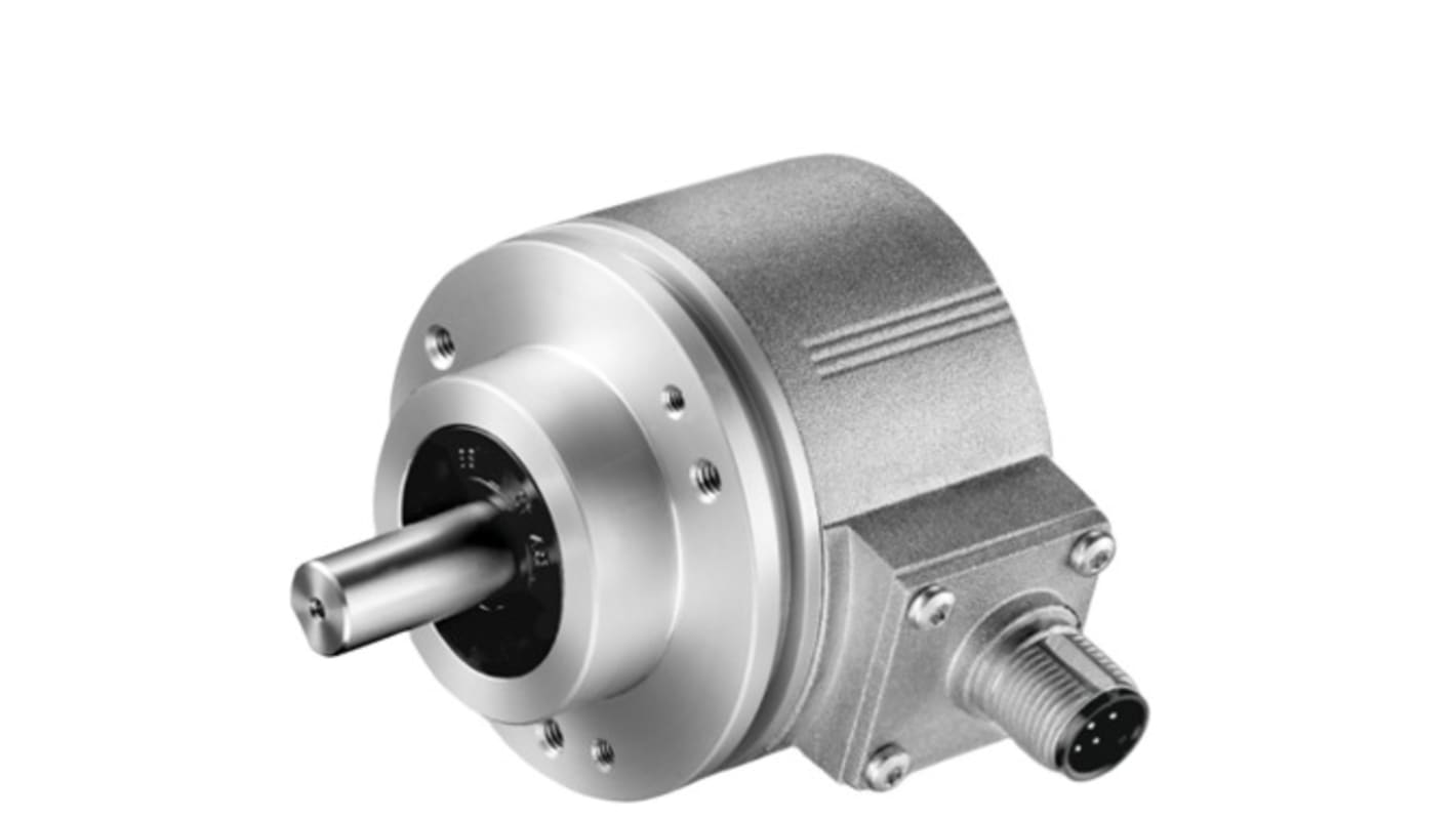 Encoder incrementale Baumer EIL580P-SY06.5FF.01024.B, tecnologia ottica, 6000 giri/min, uscita TTL/HTL, grado di protezione IP65.