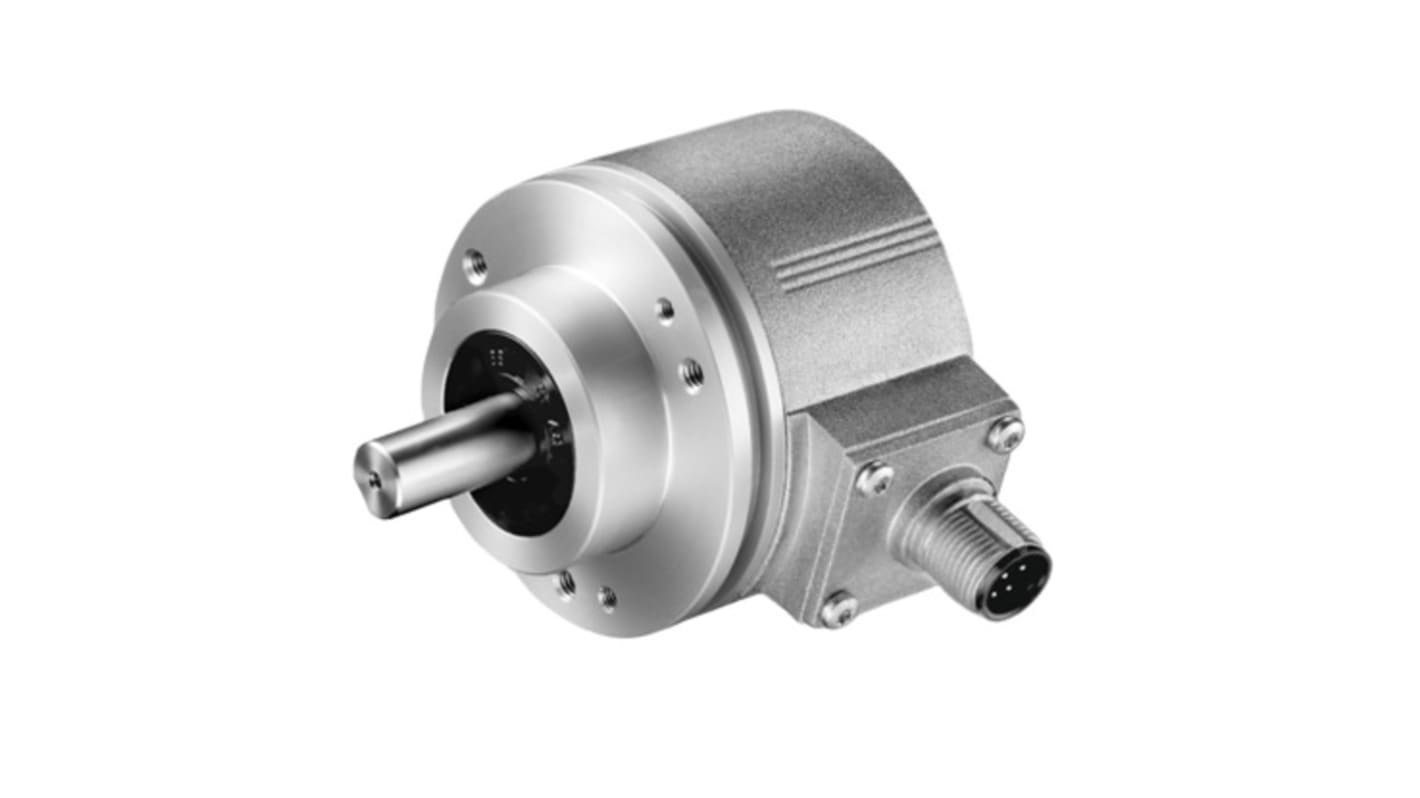 Encoder incrementale Baumer EIL580-SC10.5EQ.01500.A, 1500 impulsi/giro, uscita TTL/HTL, IP65, rotazione max 6000 giri/min.