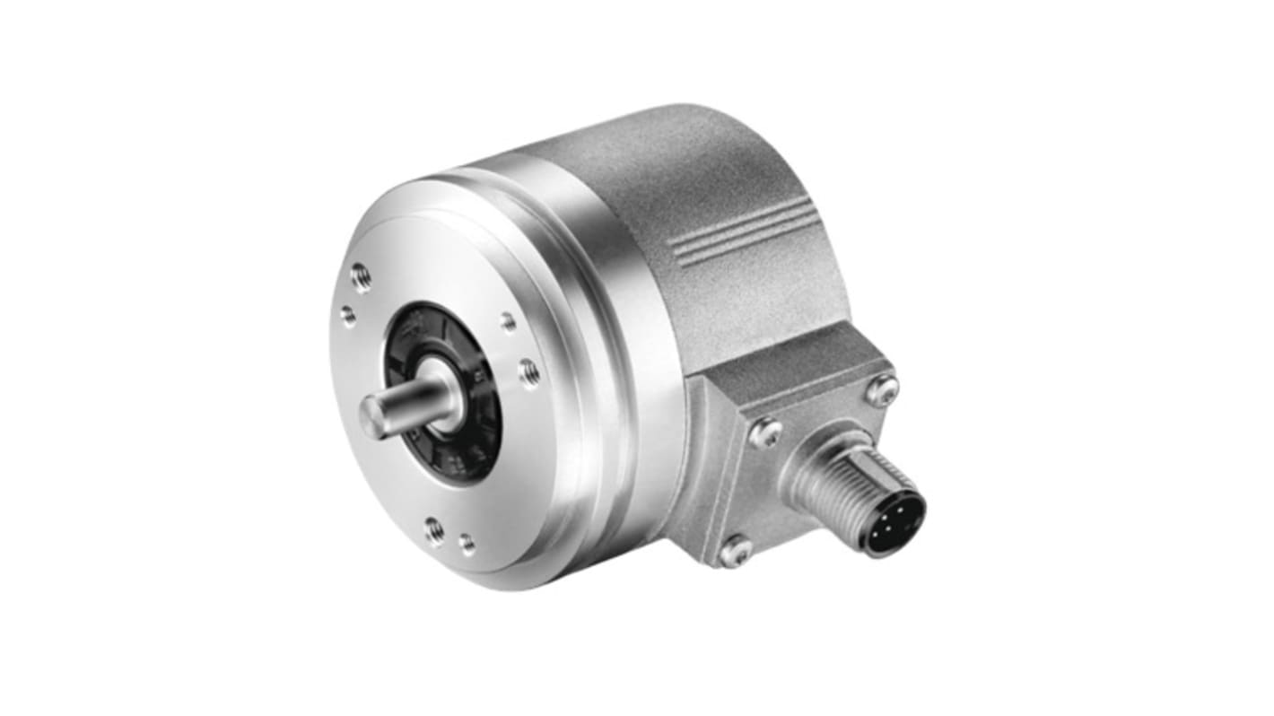 Encoder incrementale Baumer EIL580-SY06.5EQ.01000.A, 1000 impulsi/giro, uscita TTL/HTL, IP65, rotazione max 6000 giri/min.