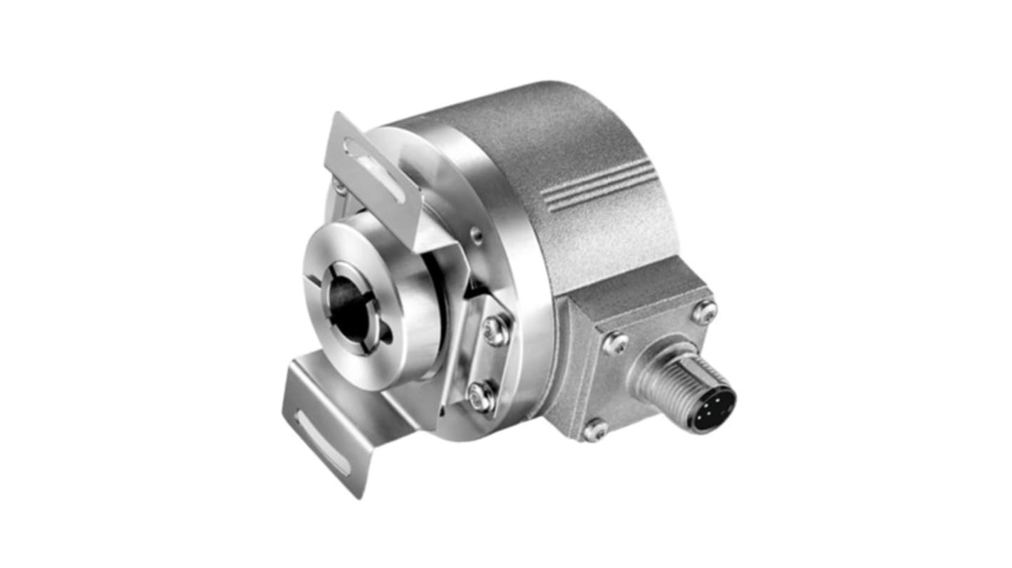 Encoder incrementale Baumer EIL580-TT12.5PN.01000.A, 1000 impulsi/giro, uscita TTL/HTL, protezione IP65, rotazione max 3000 giri/min.