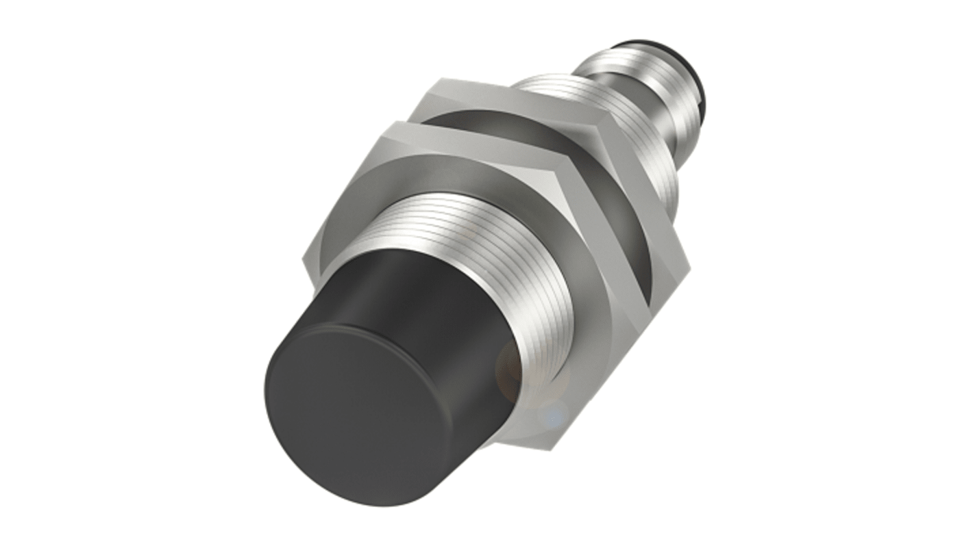 Sensore di prossimità cilindrico BALLUFF BES055R PNP M18, rilevamento 6,4 mm, IP68, montaggio non a filo.