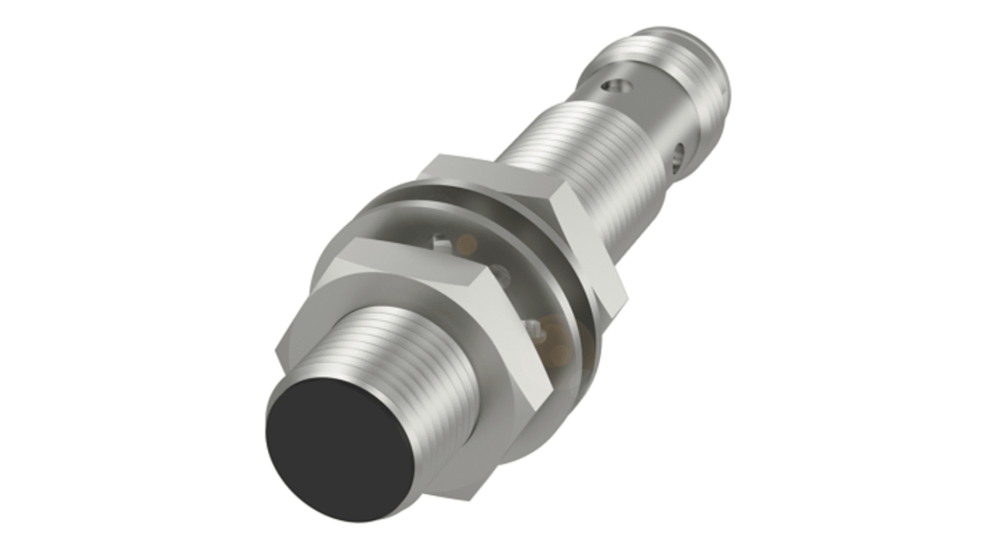 Sensore di prossimità cilindrico BALLUFF BES05KH, PNP M12, rilevamento 6,1 mm, IP68, montaggio non a filo.