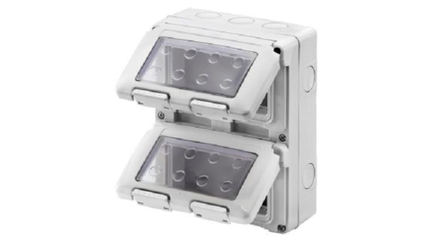 Scheda di distribuzione 1+N fasi Gewiss GW27051 con porta trasparente e protezione elevata. Ideale per residenziale, commerciale e industriale.