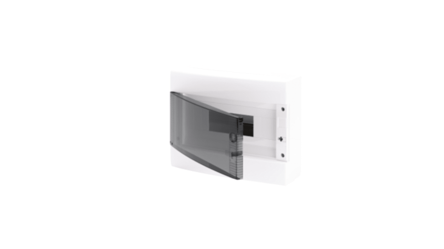 Scheda di distribuzione 1+N fasi Gewiss GW40045, 16 vie, 125 A. Contenitore impermeabile con sportello trasparente per cablaggio ordinato.