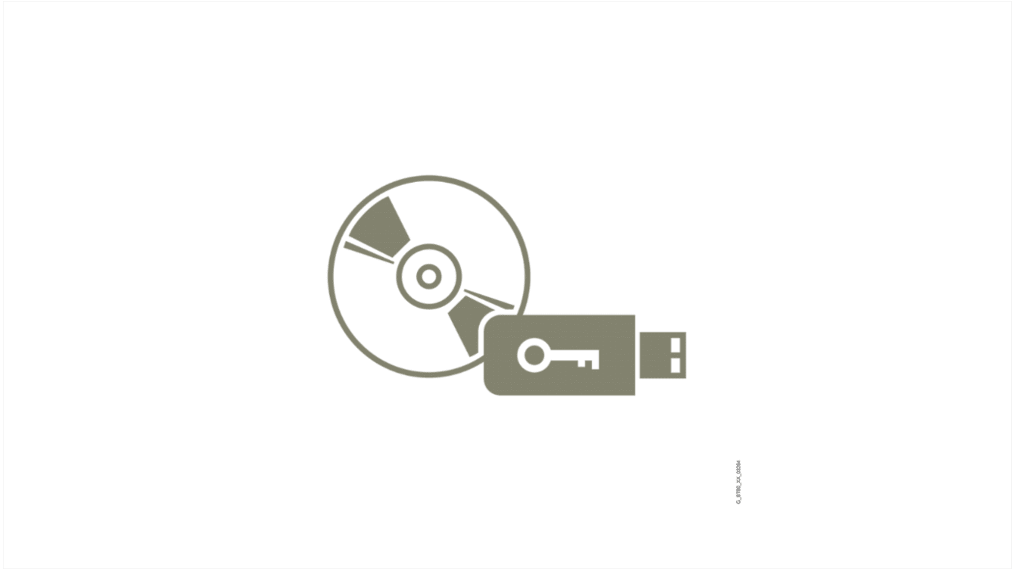 Software Siemens 6AV63812BM075AV0 per HMI e PLC SIMATIC S7, include 3 DVD e chiave di licenza USB. Compatibile con IPC SIMATIC.