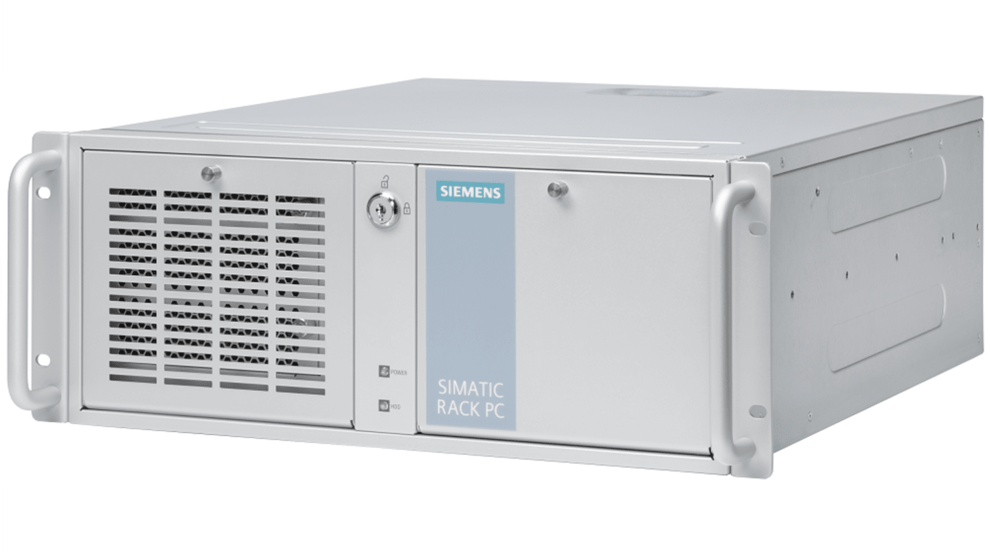 Computer industriale Siemens 6AG40122AA100XX0 G4400, processore Intel Pentium, dimensioni 430 x 176 x 465,8 mm, IP20.