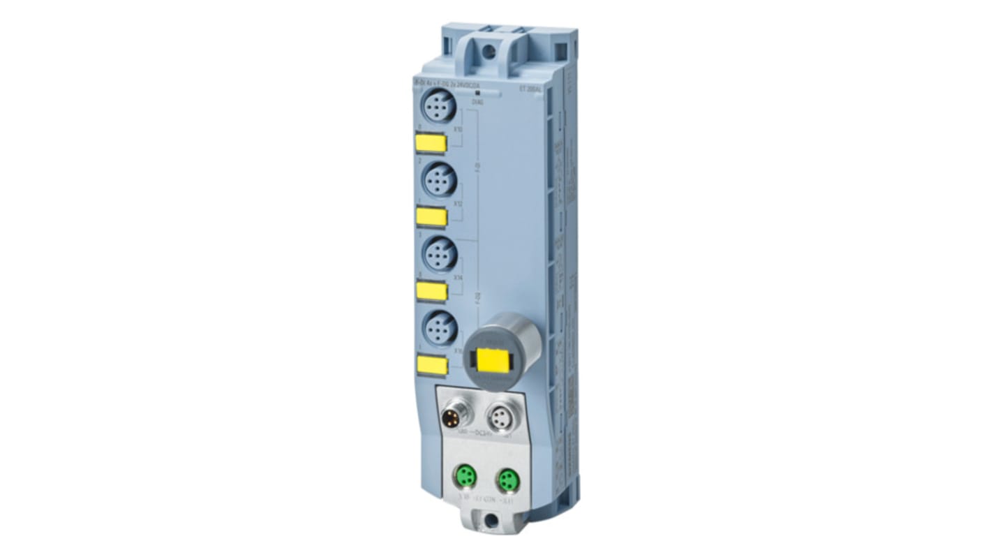 Modulo I/O Siemens 6ES7146-5FF00-0BA0, 24 V, IP67, compatibile PROFIsafe, 4 ingressi e 2 uscite.